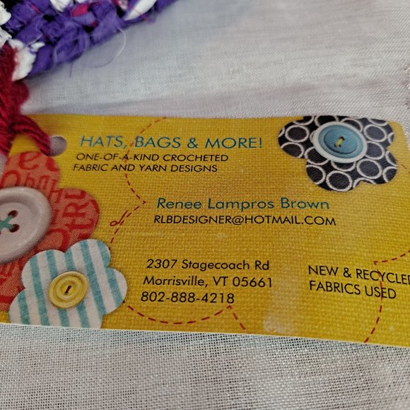 One-of-a-Kind Handmade Hat Vermont - Picture 7 of 8